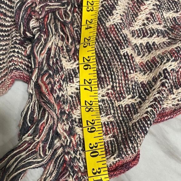 Lucky Brand Multicolor Boho Fringe Cardigan | Size Small - Picture 10 of 11